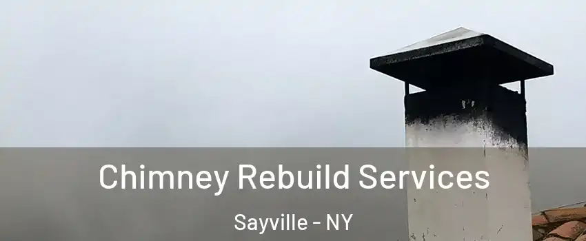 Chimney Rebuild Services Sayville - NY