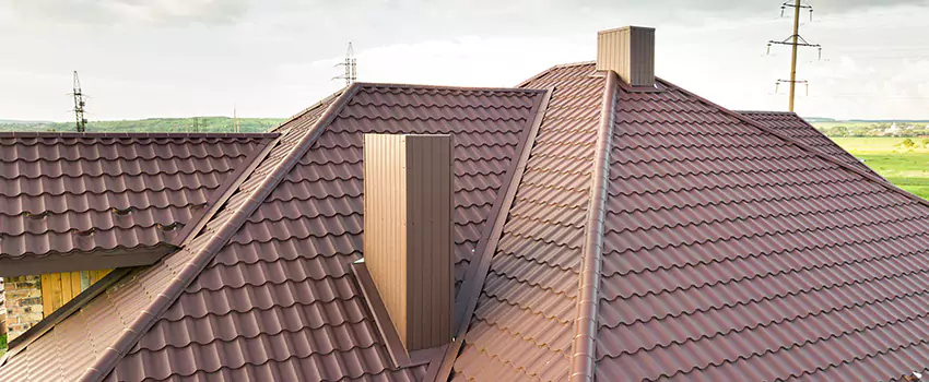 Residential Chimney Flashing Restoration in Sayville, NY