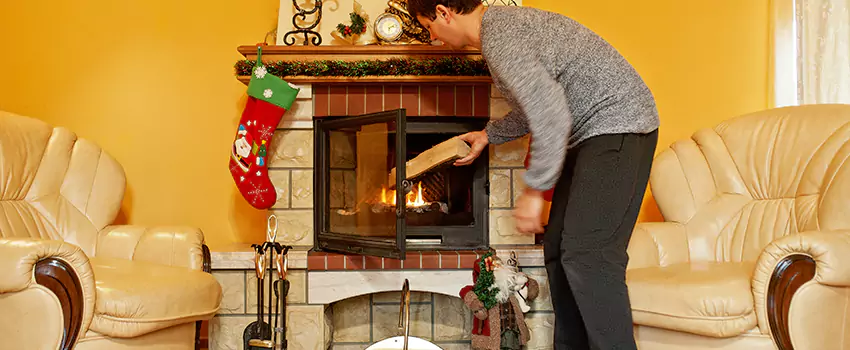 Gas to Wood-Burning Fireplace Conversion Services in Sayville, New York