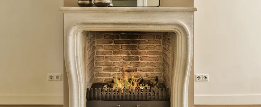 Vintage-style Fireplace Redesign in Sayville, New York