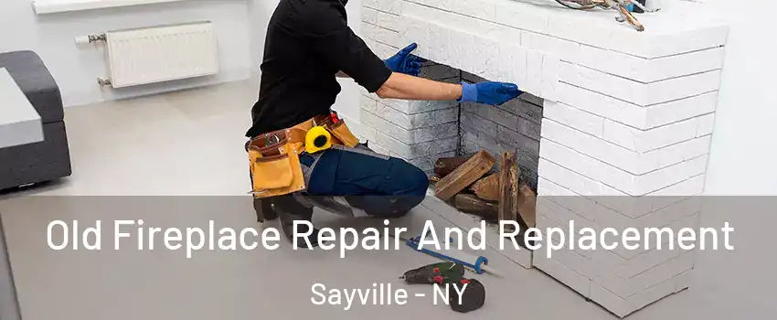 Old Fireplace Repair And Replacement Sayville - NY