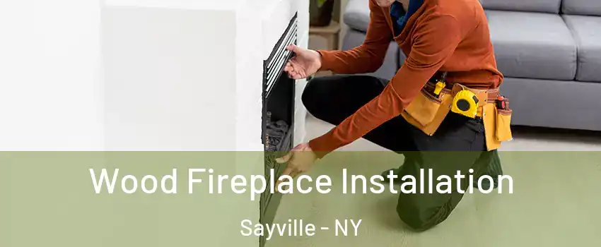  Wood Fireplace Installation Sayville - NY